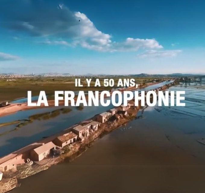 Il y a 50 ans la francophonie studios bellagio La voix off d'un reportage