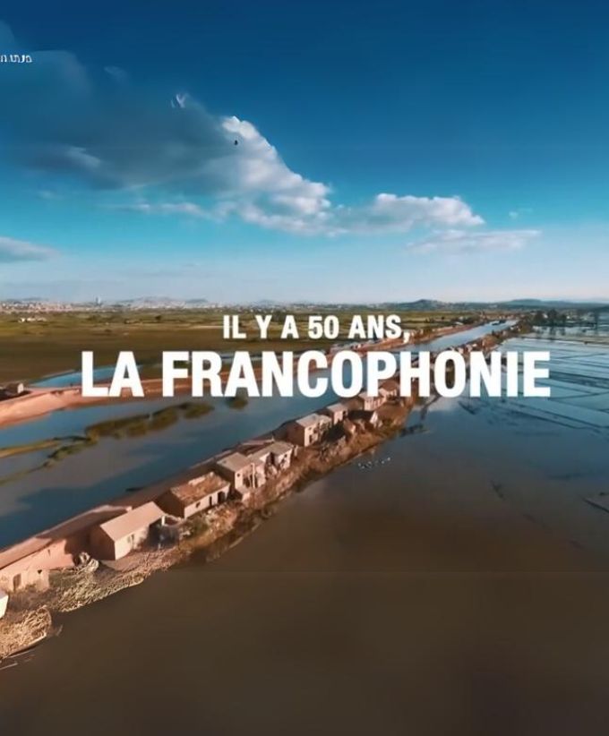 Il y a 50 ans la francophonie studios bellagio La voix off d'un reportage